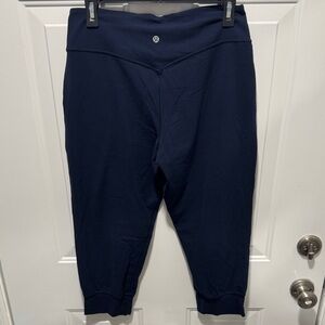 Lululemon Athletica Navy Capris